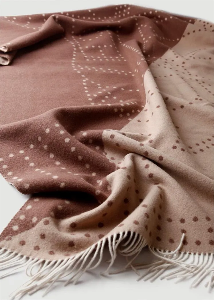 100% Lamb Wool Andrea Blanket