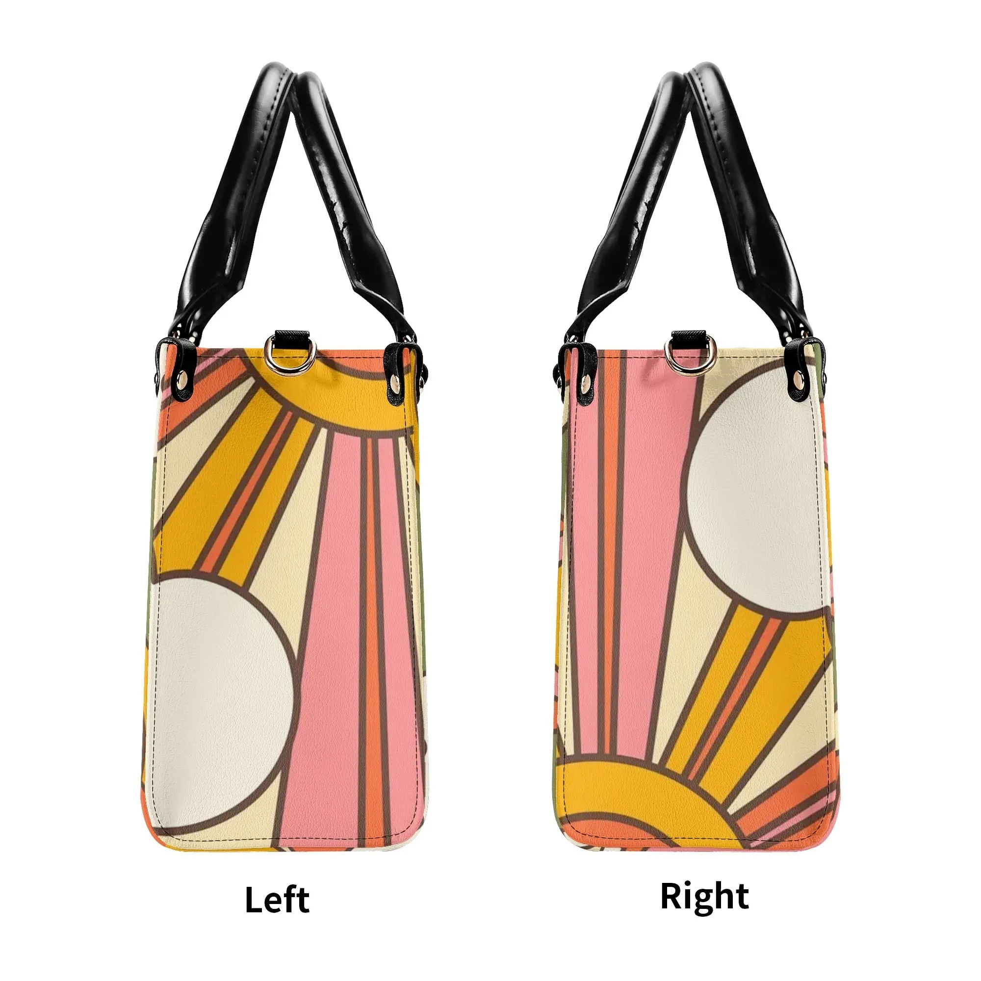 1970s Groovy Handbag, Atomic Kitty, Flower Power Hip Chic Trendy Kitsch Shoulder Bag