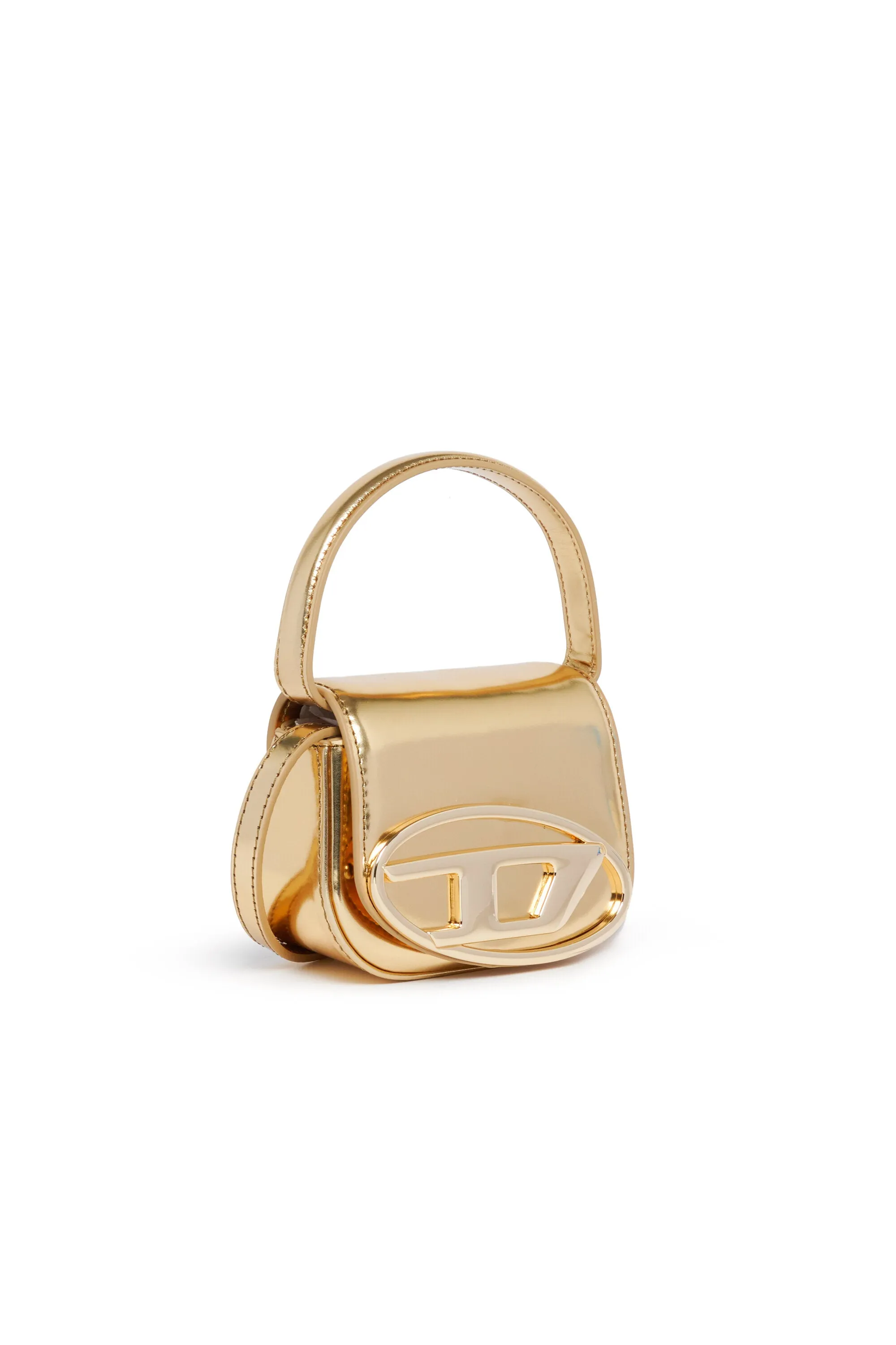 1DR XS mirror effect leather bag