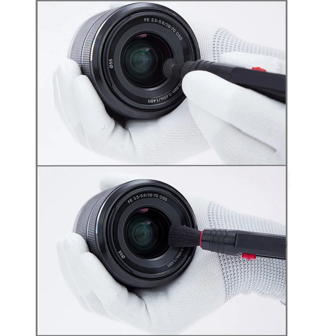 2 in 1 Lens Cleaning Pen for Camera - Black