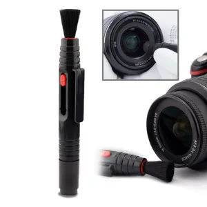 2 in 1 Lens Cleaning Pen for Camera - Black