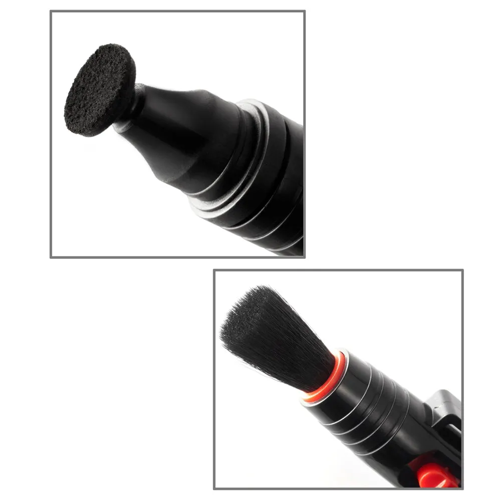 2 in 1 Lens Cleaning Pen for Camera - Black
