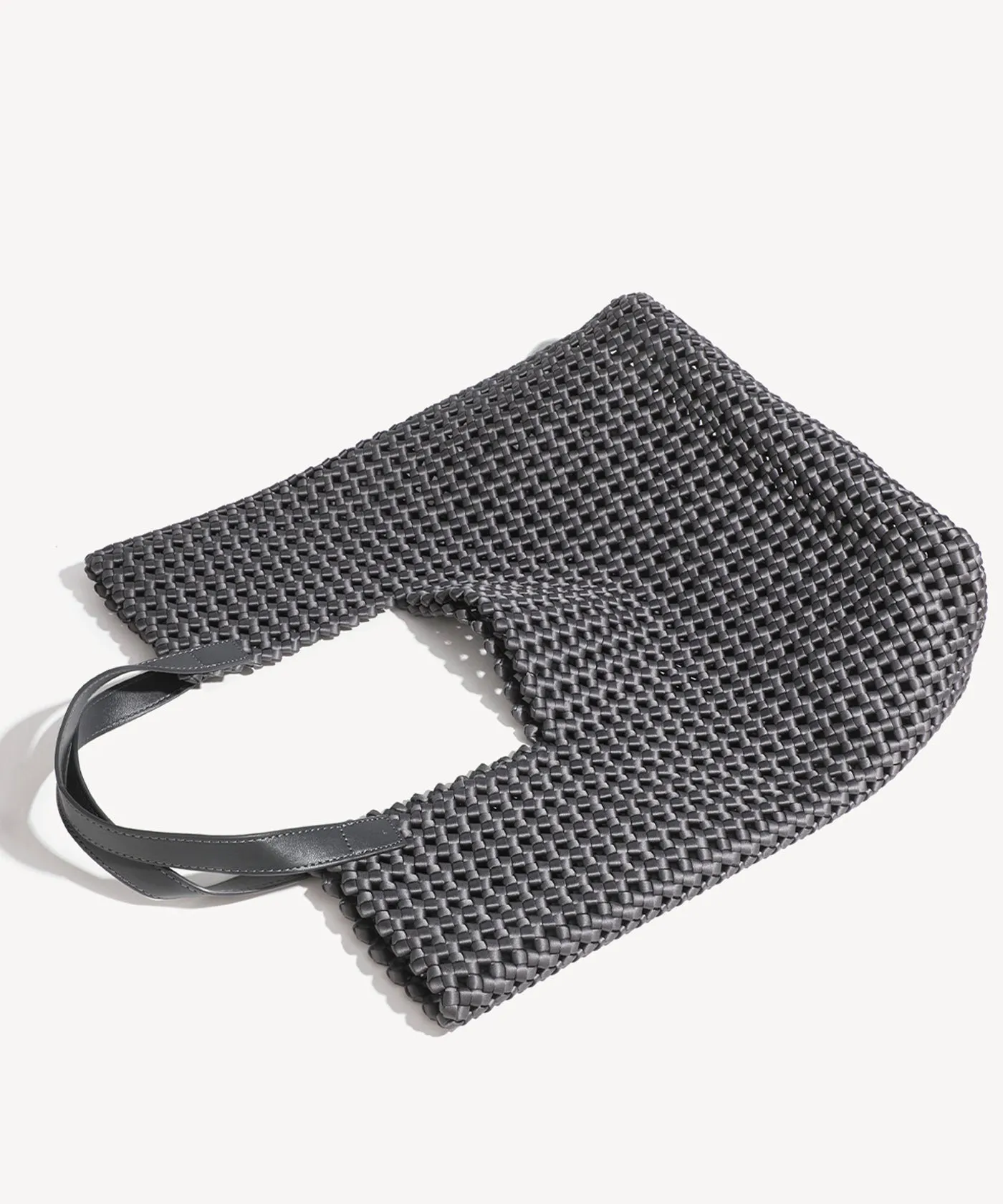 2 PCs Set Woven Large Handle Bag