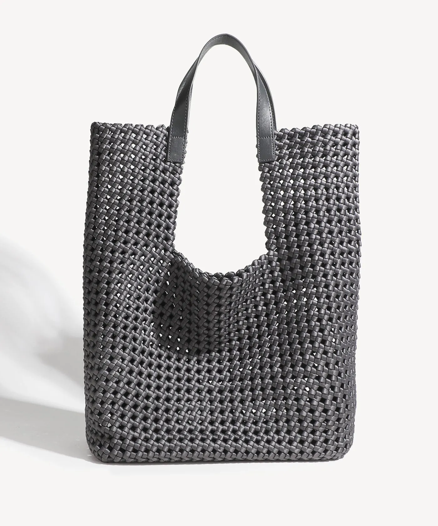 2 PCs Set Woven Large Handle Bag