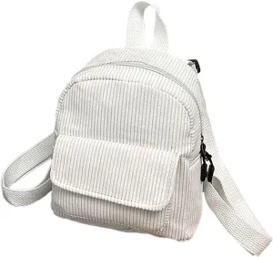 2022 Fashion Simple Velvet Solid Backpack Corduroy Backpack Leather Shoulder Bag for Women (WH1, One Size)