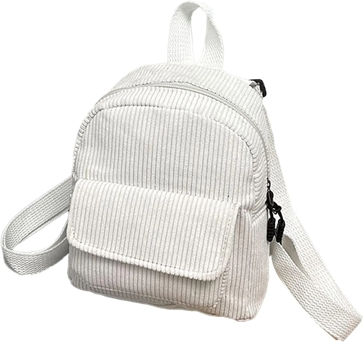 2022 Fashion Simple Velvet Solid Backpack Corduroy Backpack Leather Shoulder Bag for Women (WH1, One Size)