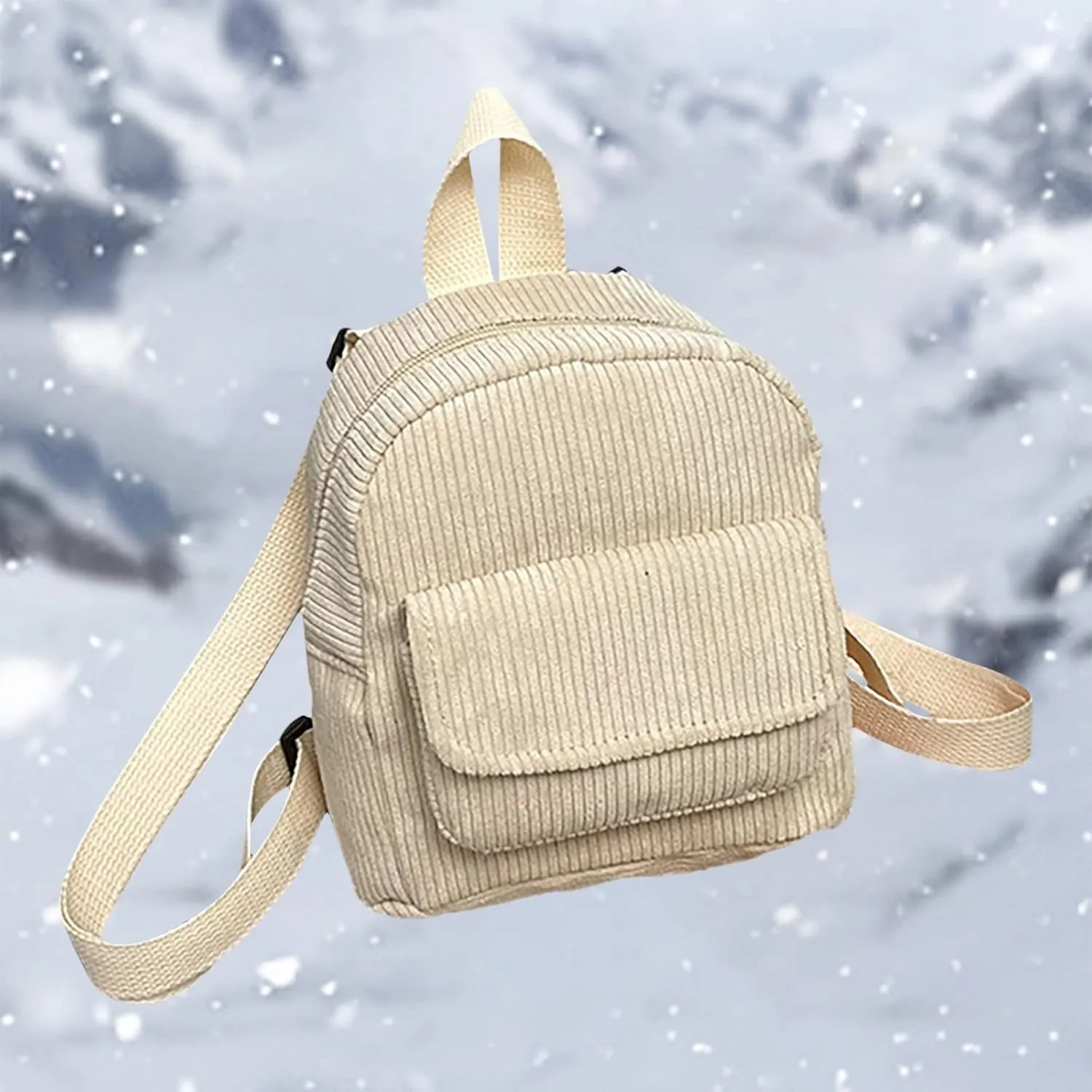 2022 Fashion Simple Velvet Solid Backpack Corduroy Backpack Leather Shoulder Bag for Women (WH2, One Size)
