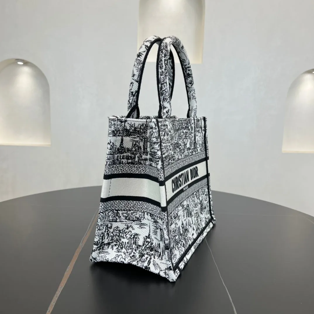26cm Small Tote Vintage Embroidery Tote Handbag Bag 286715