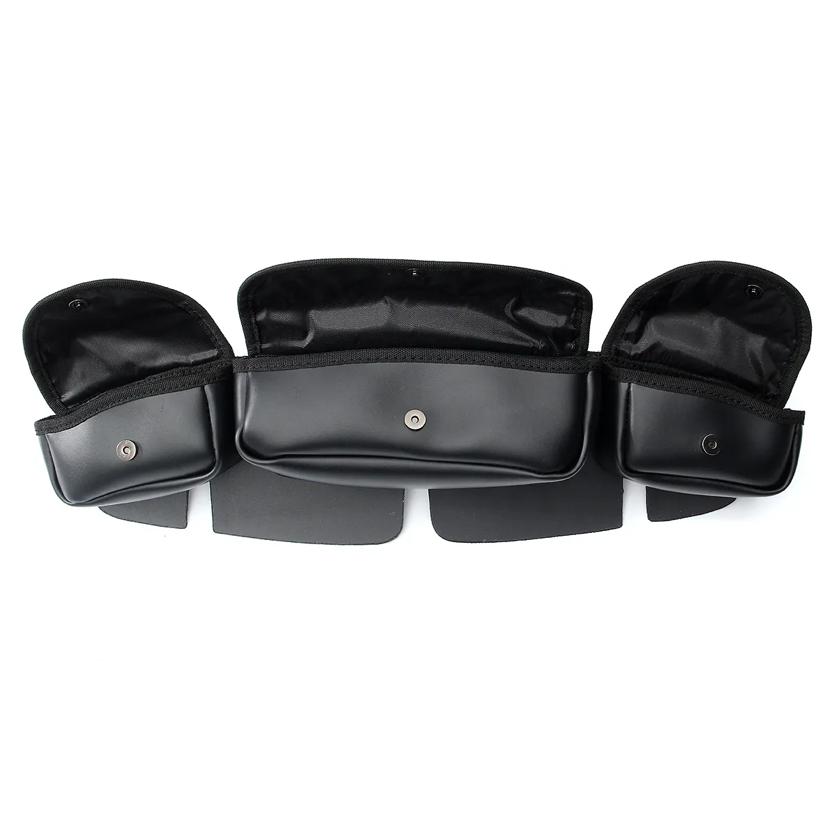 3 Pouch Pocket Wind Shield Bag Fairing for Harley Electra Street Glide Touring