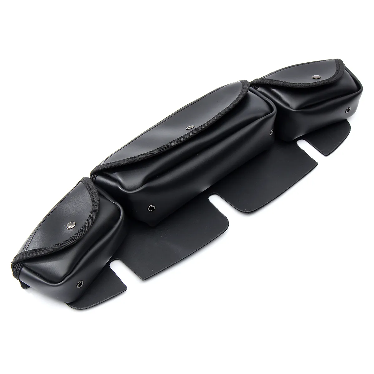 3 Pouch Pocket Wind Shield Bag Fairing for Harley Electra Street Glide Touring