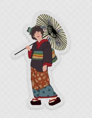 4th Doctor Geisha, Vinyl Sticker