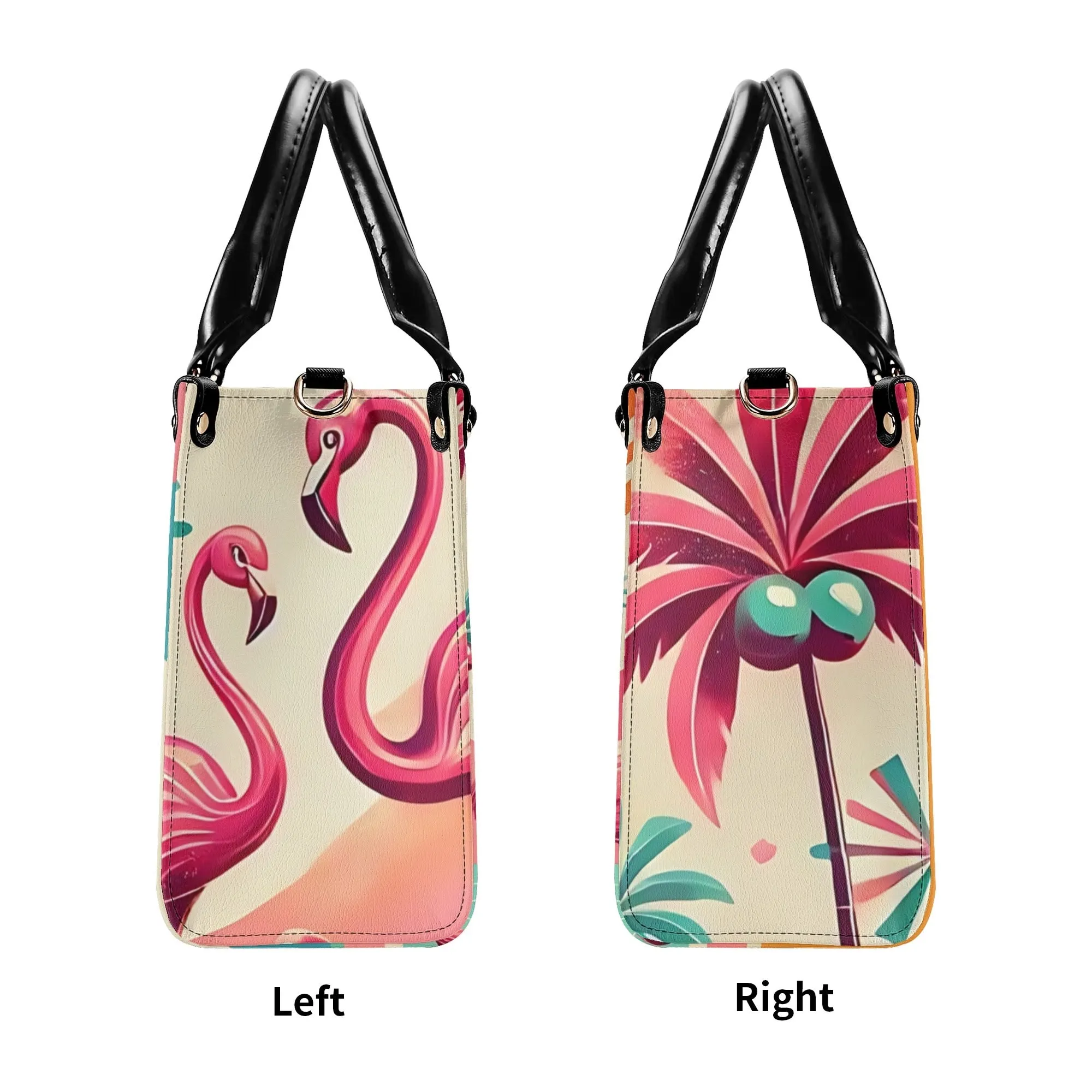50s Flamingo Kitschy Mod Luxury Handbag
