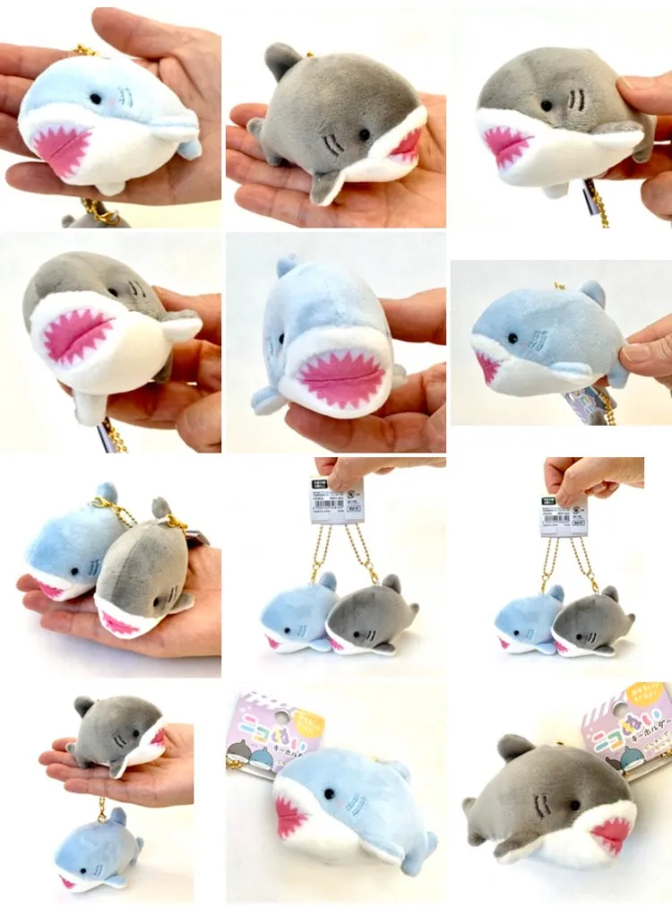 63273 CRUX Shark Buddy Charm Plush-3