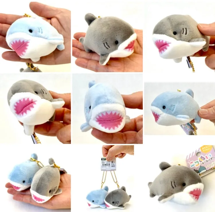 63273 CRUX Shark Buddy Charm Plush-3