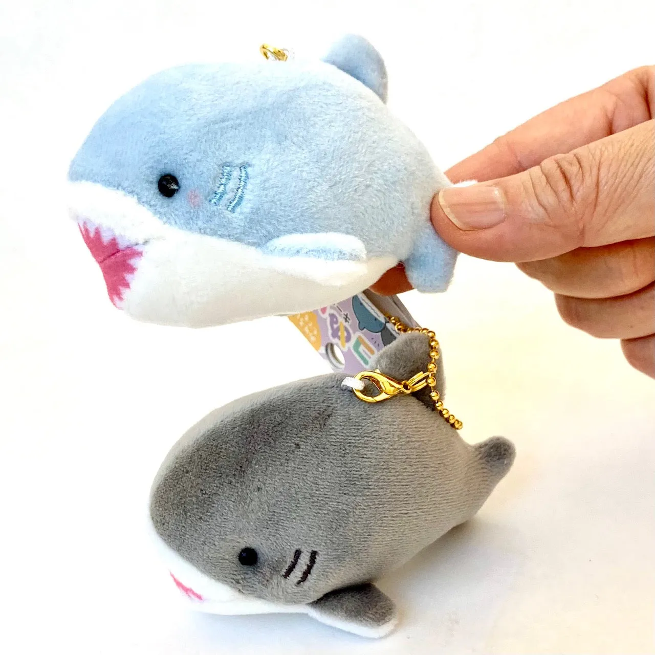 63273 CRUX Shark Buddy Charm Plush-3