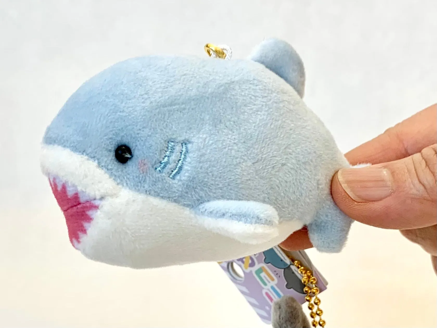 63273 CRUX Shark Buddy Charm Plush-3