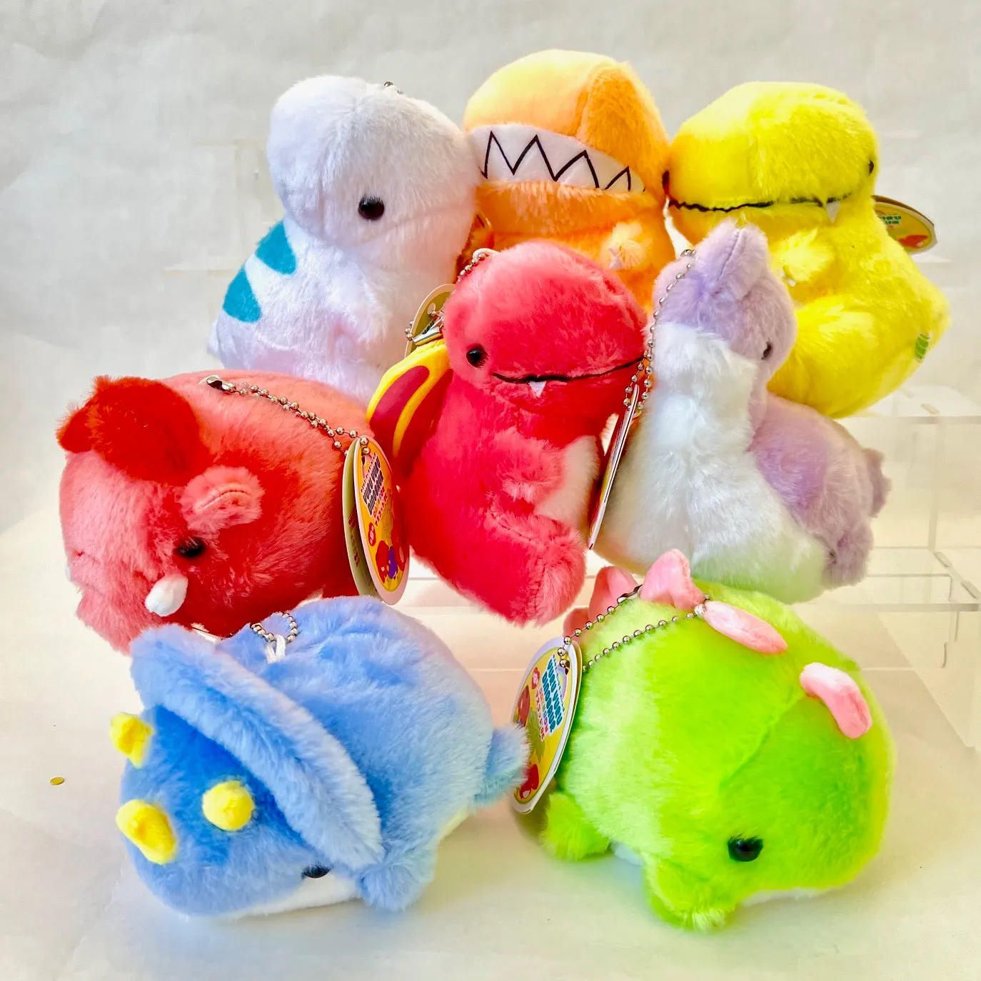 63437 DINOSAUR RAINBOW PLUSH - 8