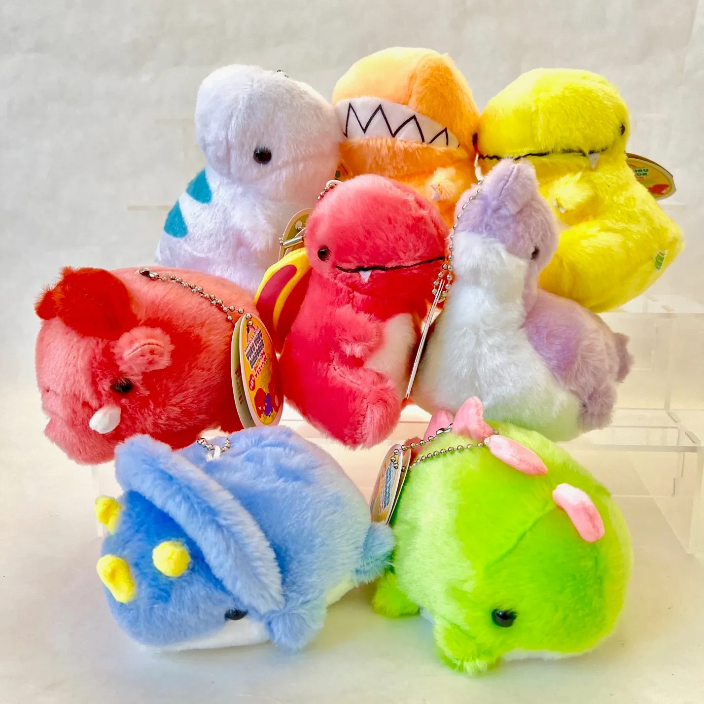 63437 DINOSAUR RAINBOW PLUSH - 8