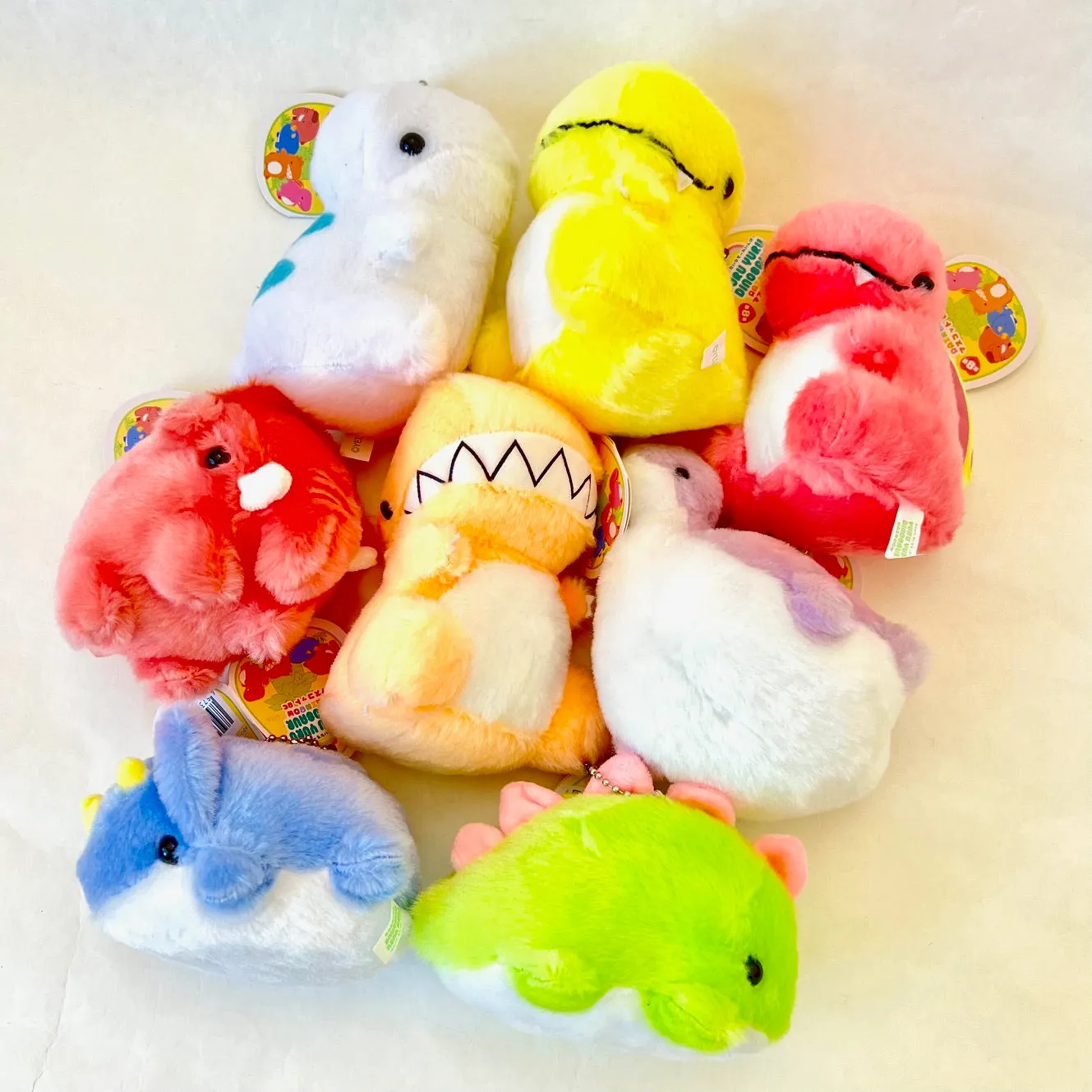 63437 DINOSAUR RAINBOW PLUSH - 8