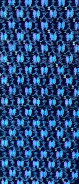 7157: 1960s Japanese Kasuri (ikat) Deadstock Cotton Fabric 56in.Piece