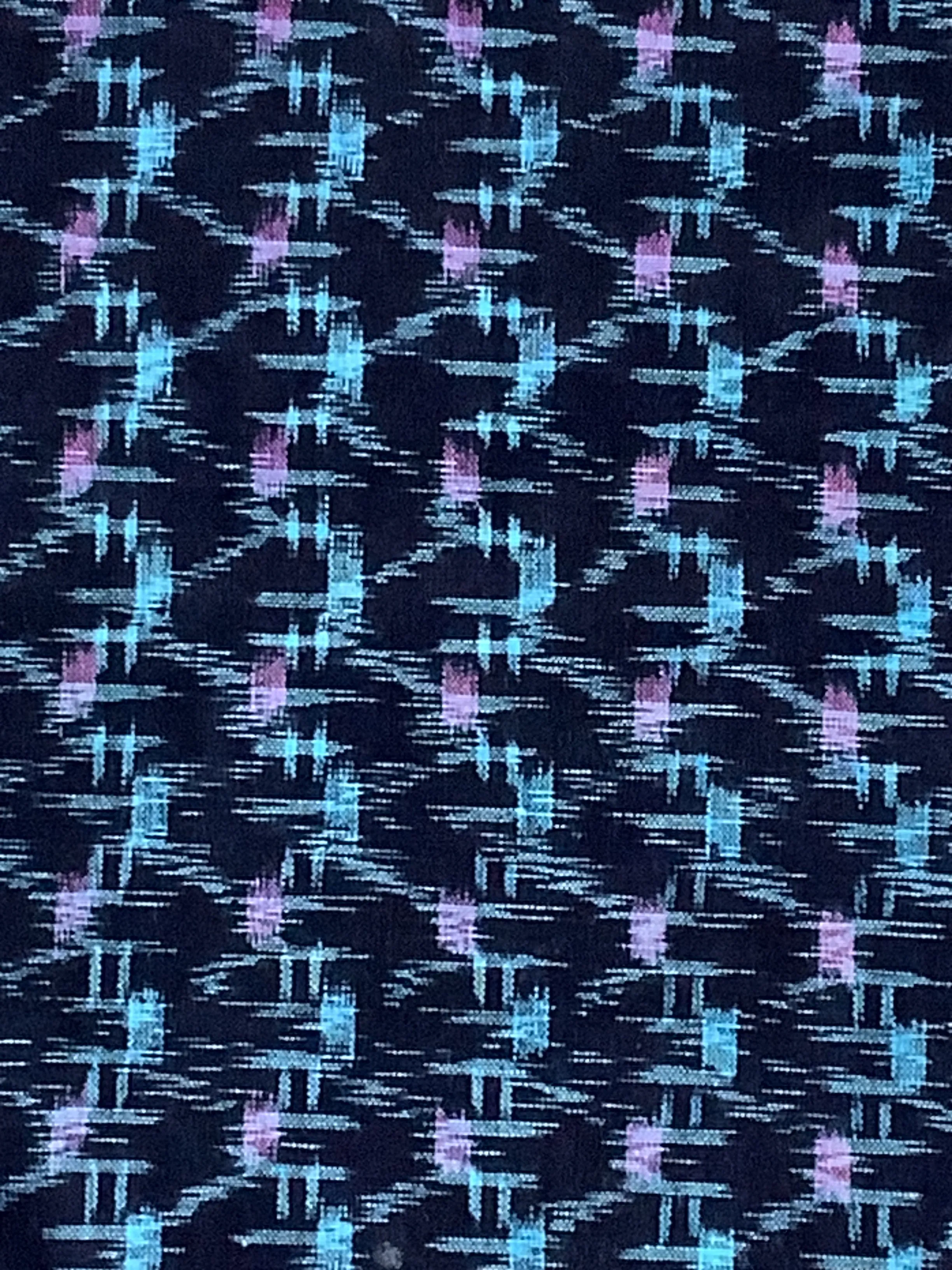 7449: 1960s Japanese Kasuri (ikat) Deadstock Cotton Fabric 55in.Piece