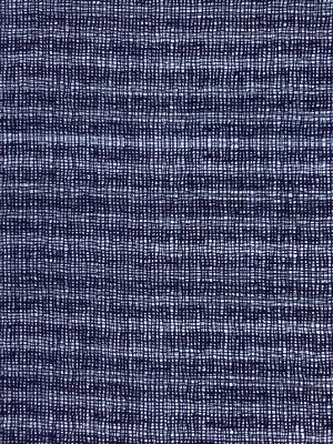 7642:1960s Japanese Deadstock Cotton  Yukata fabric 55"Pc. Fine-Mesh Pattern
