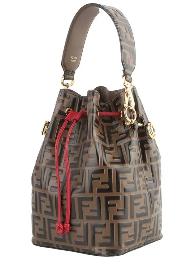 8BT298 FF Logo Montresor Small Bucket Shoulder Bag 33435Y