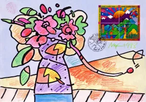 Abstract Vase Of Flowers Ver I #21