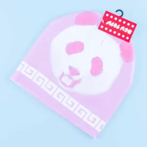 ACDC RAG Pink Panda Beanie Hat