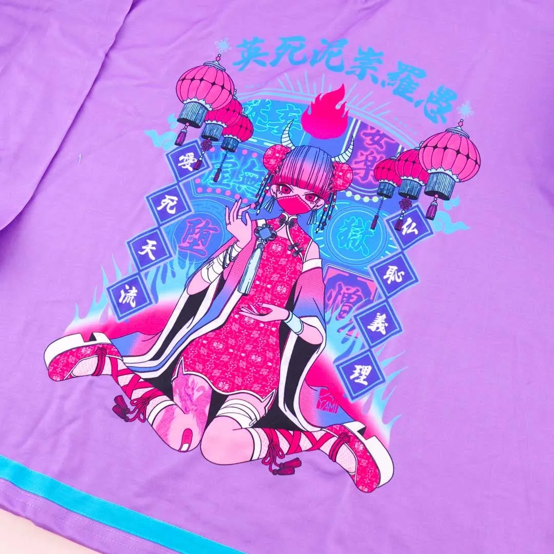 ACDC RAG x A.YAMI Aishiteru Sailor Top - Purple