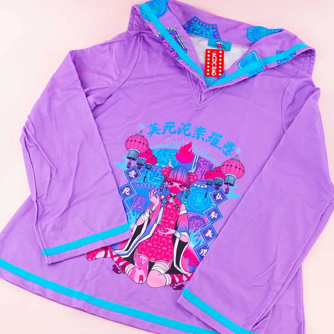 ACDC RAG x A.YAMI Aishiteru Sailor Top - Purple