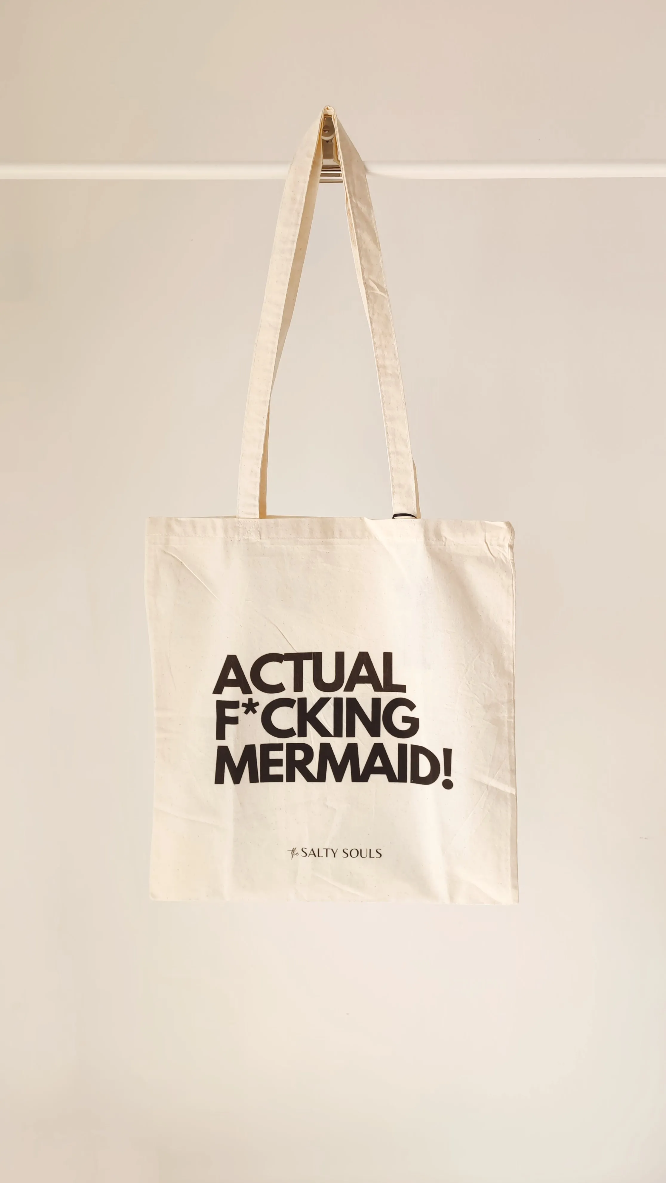 ACTUAL FKN MERMAID TOTE