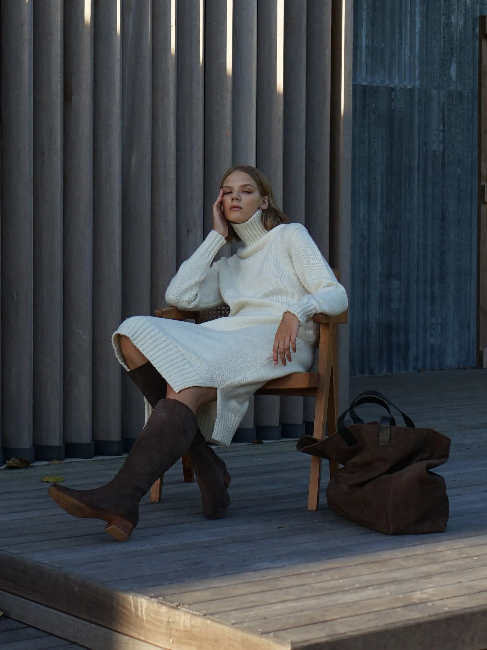 Adèle Suede Weekend Bag