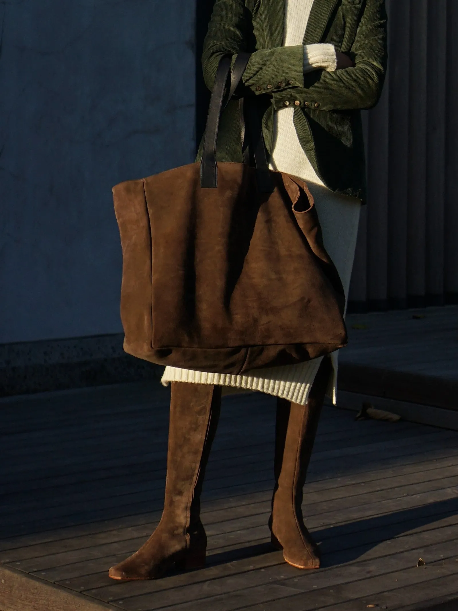 Adèle Suede Weekend Bag