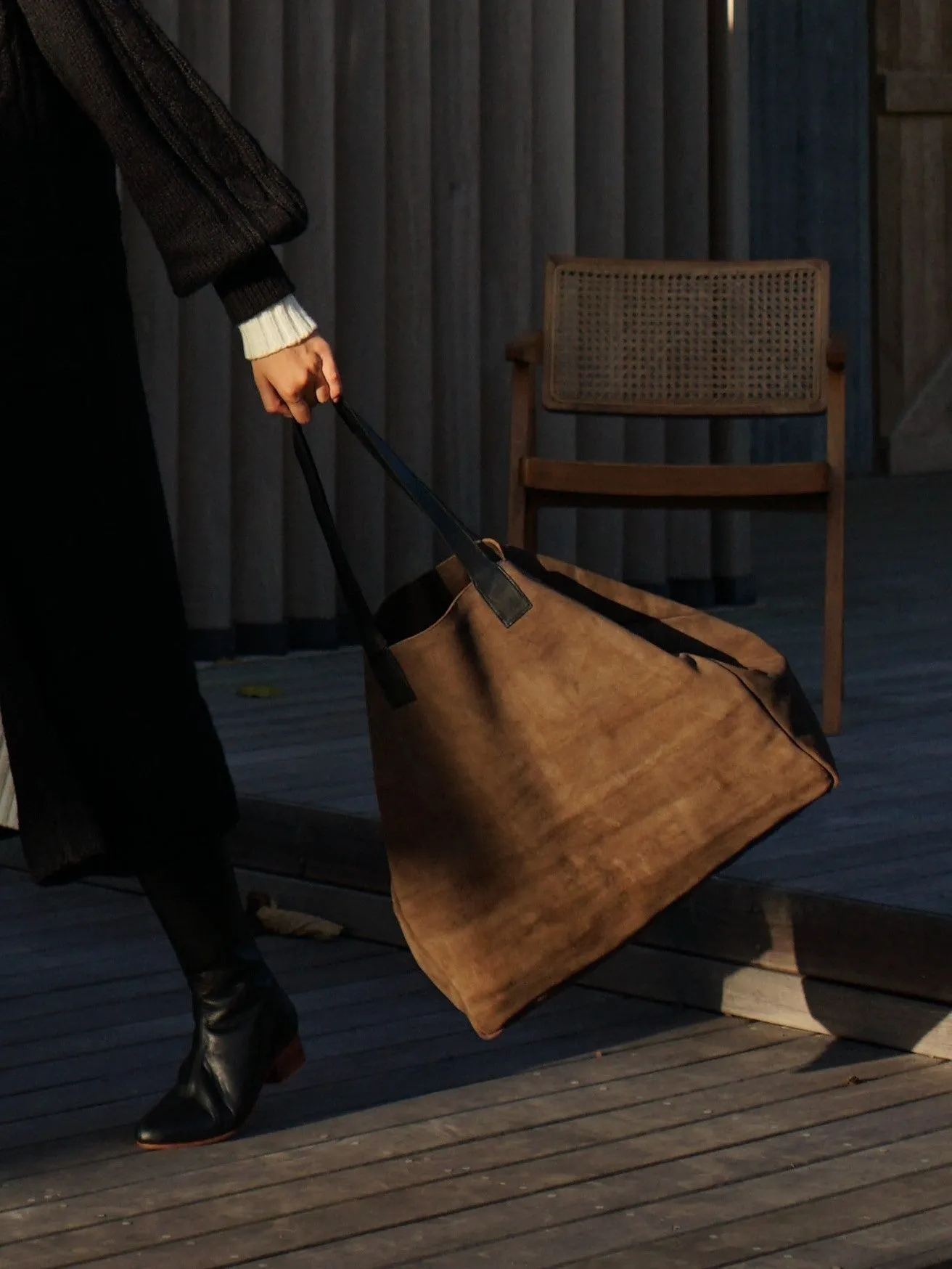 Adèle Suede Weekend Bag