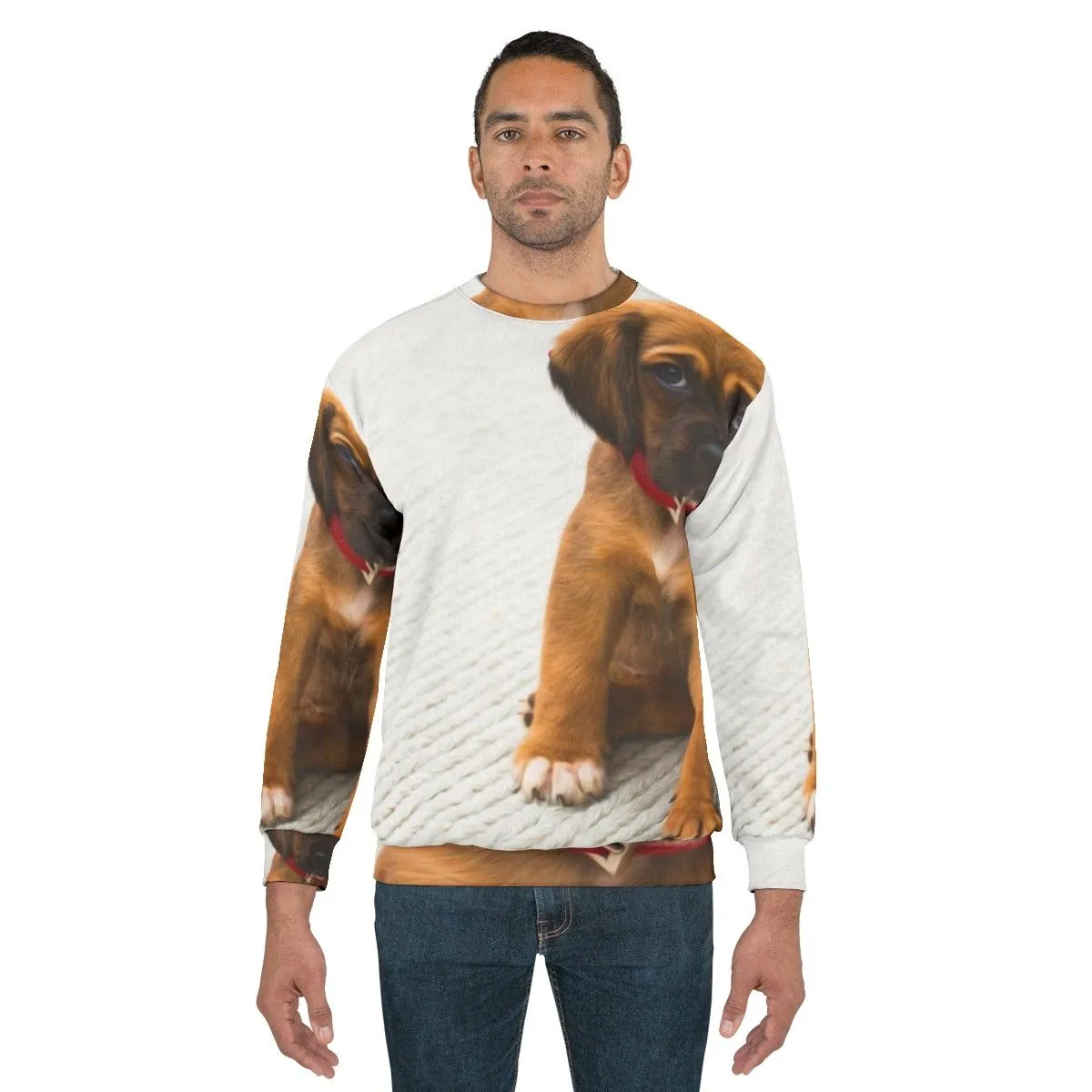 Adorable Puppy Dogs Fluffy Animals Kawaii Sweatshirt