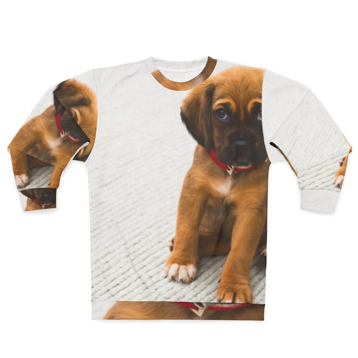 Adorable Puppy Dogs Fluffy Animals Kawaii Sweatshirt