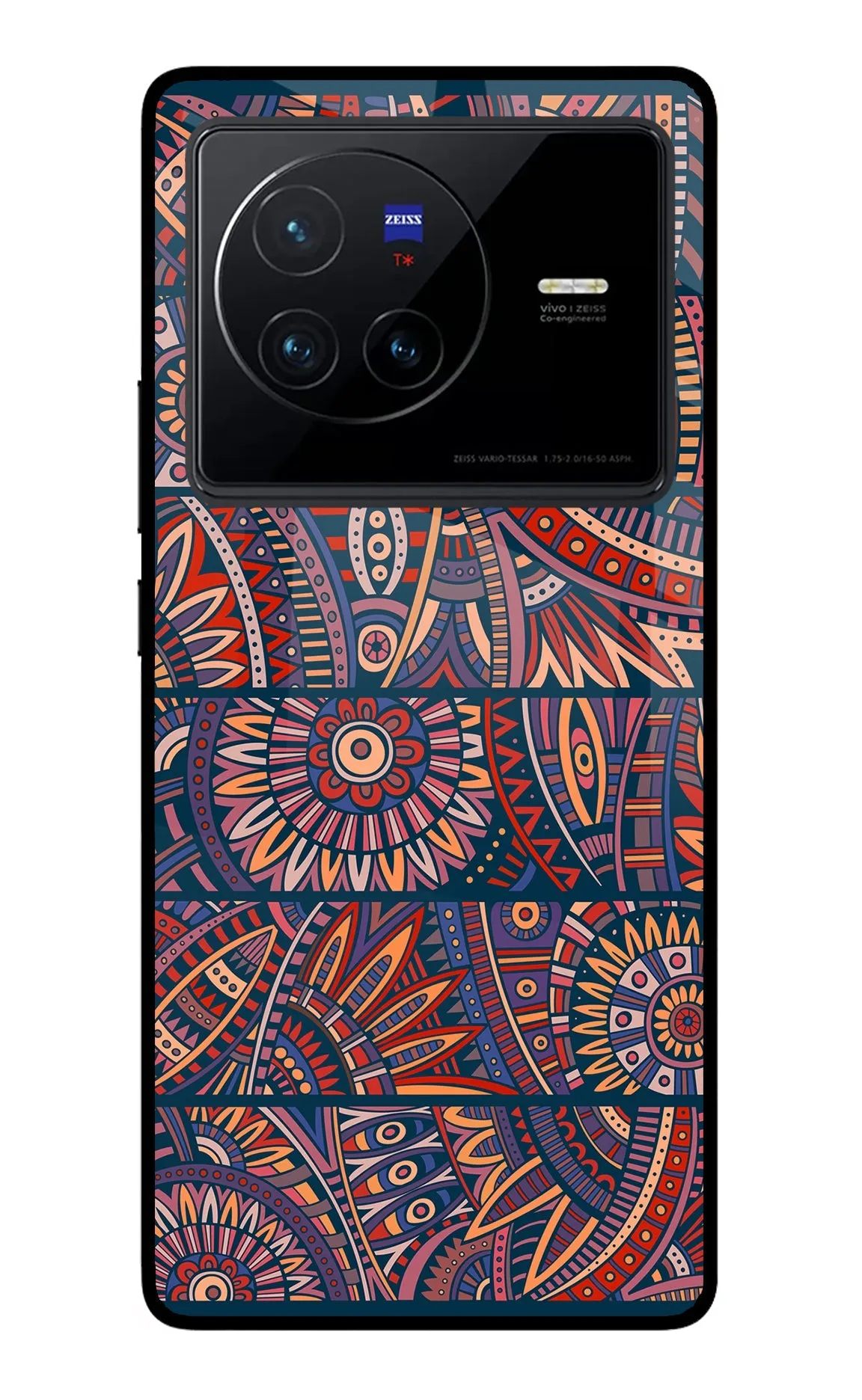 African Culture Design Vivo X80 Back Cover