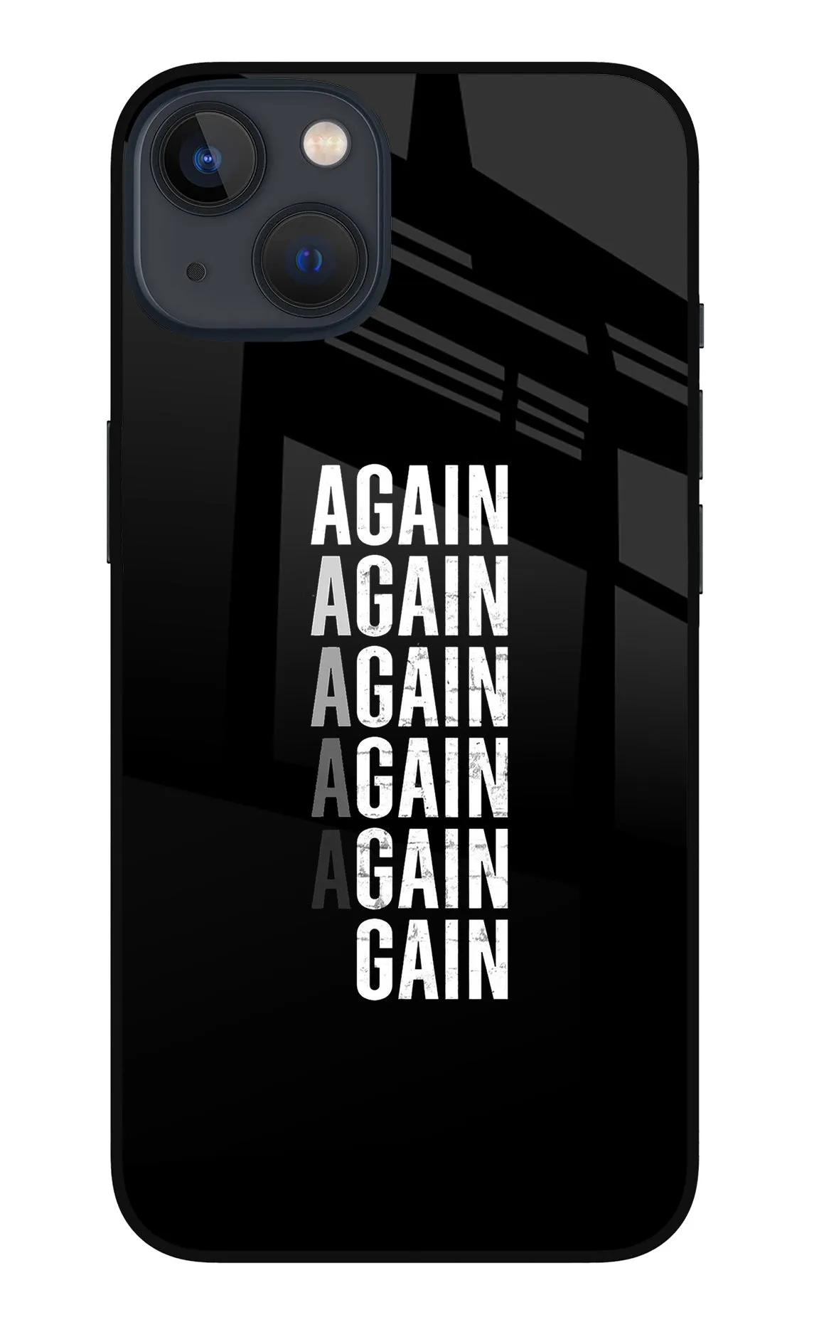 Again Again Gain iPhone 13 Back Cover