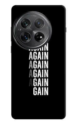 Again Again Gain Oneplus 12 Back Cover