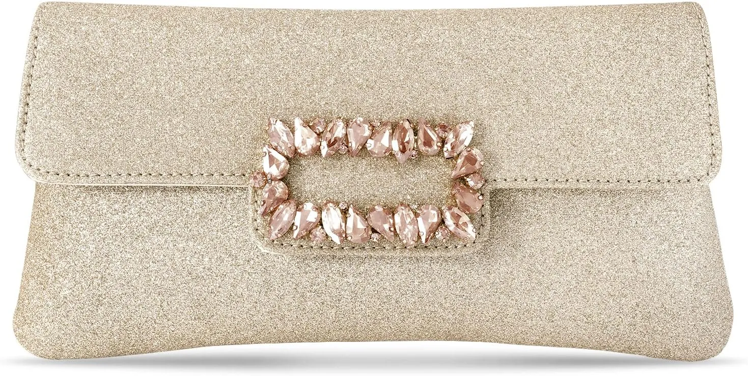 Aheli Clutch Purses for Women Wedding Handmade Evening Handbags Party Bridal Clutch