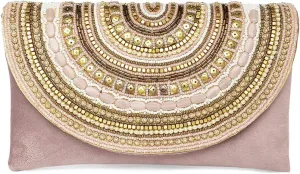 Aheli Indian Clutch Purses for Women Wedding Handmade Evening Bridal Handbags Party