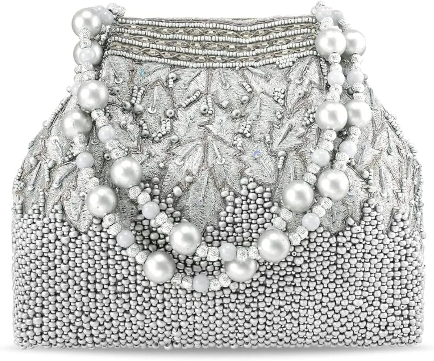 Aheli Potli Bag (Drawstring Purse) for Women Evening Bag Clutch Ethnic (P65)