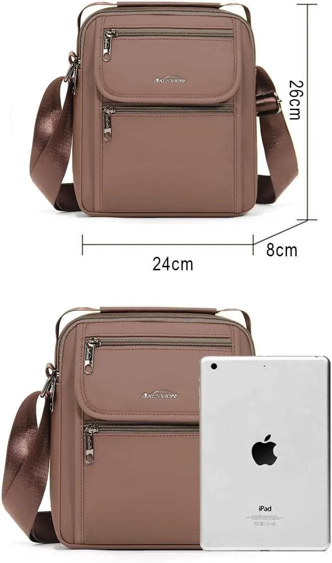 Aklsvion Messenger Bag Shoulder Bags Man Purses and Bags Small Crossbody Bags for Men and Women Water Resistant Sling Bag