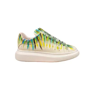 ALEXANDRO MAXXI KOREAN STREET STYLE GRAFFITI CHUNKY SOLE UNISEX SNEAKER