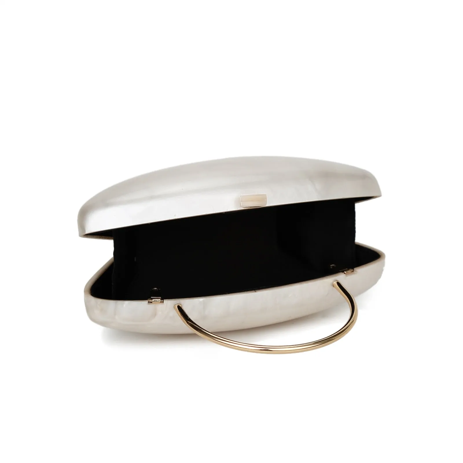 Alicja Pearlescent Acrylic Evening Bag
