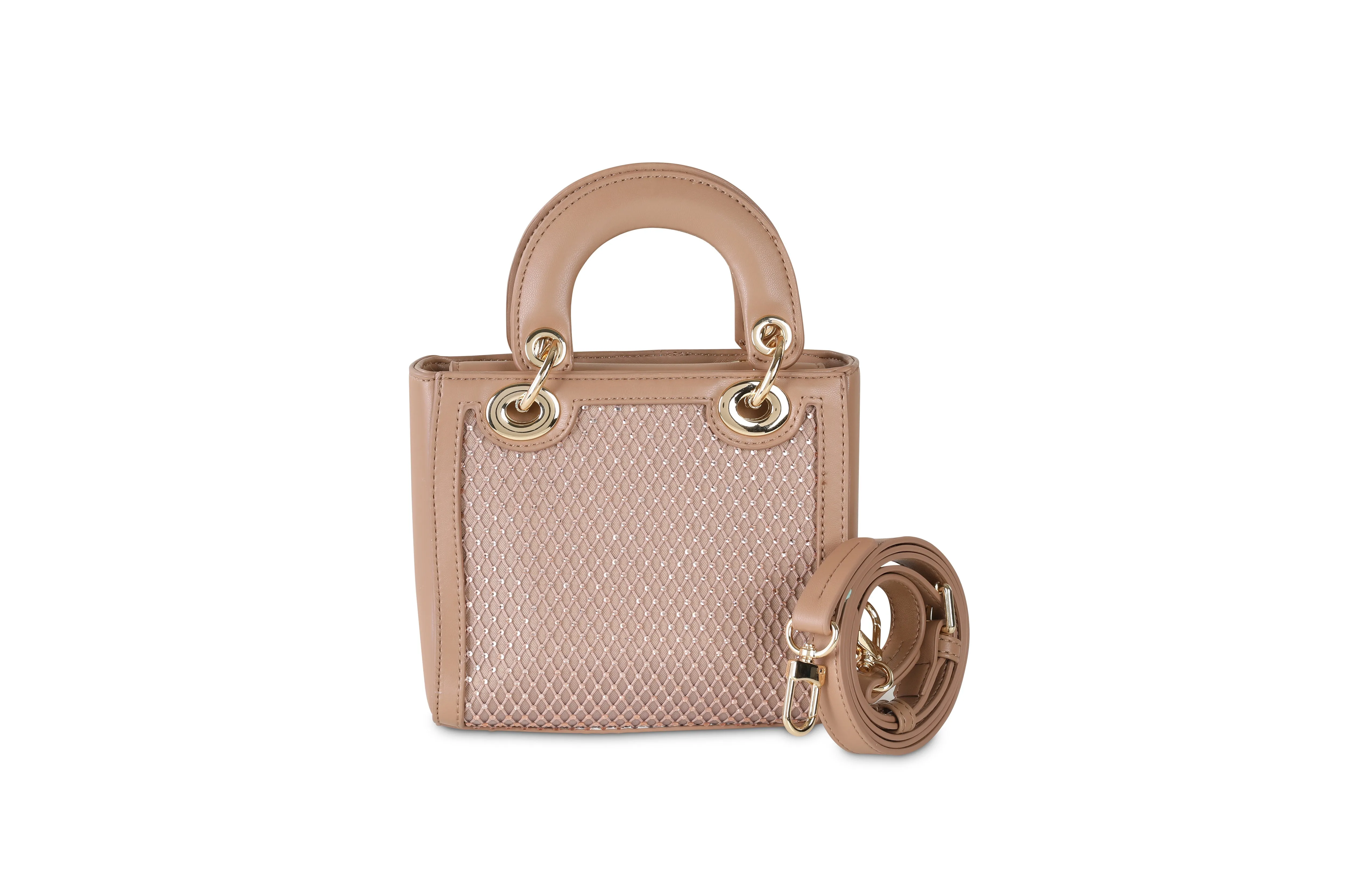 ALLOHA MINI TOTE- NUDE