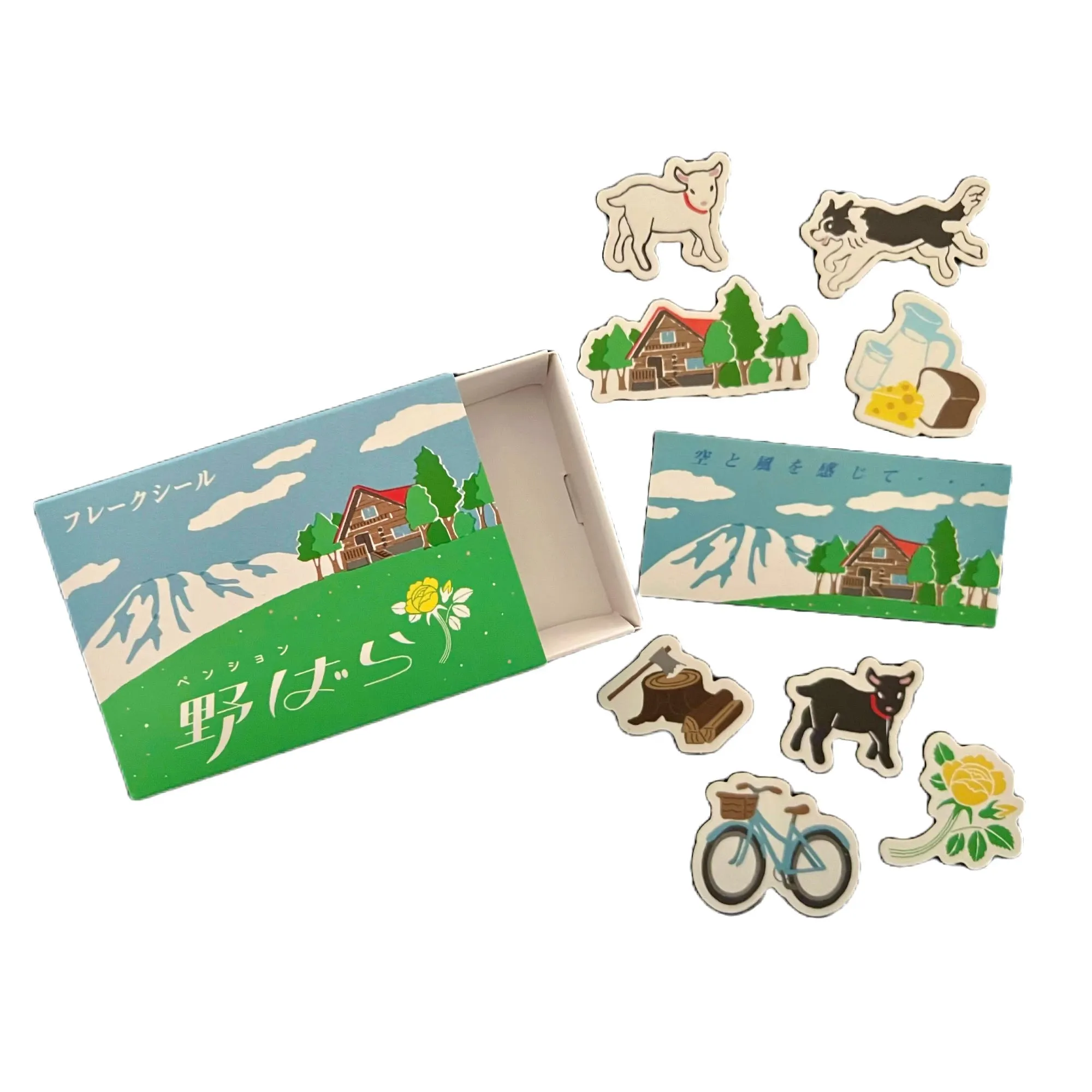Alpine Sticker Matchbox