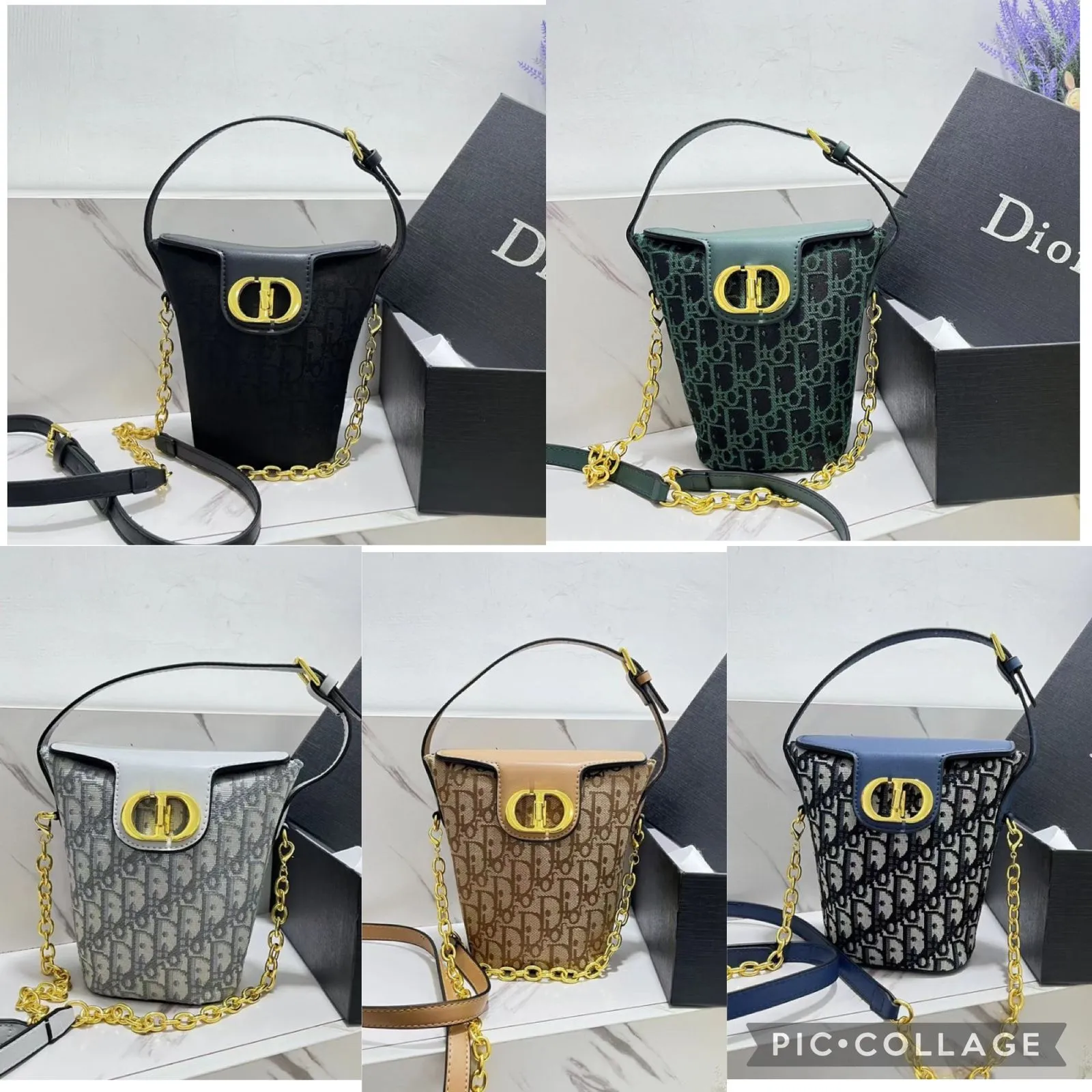 Amber Mini Bucket Bag By Dior
