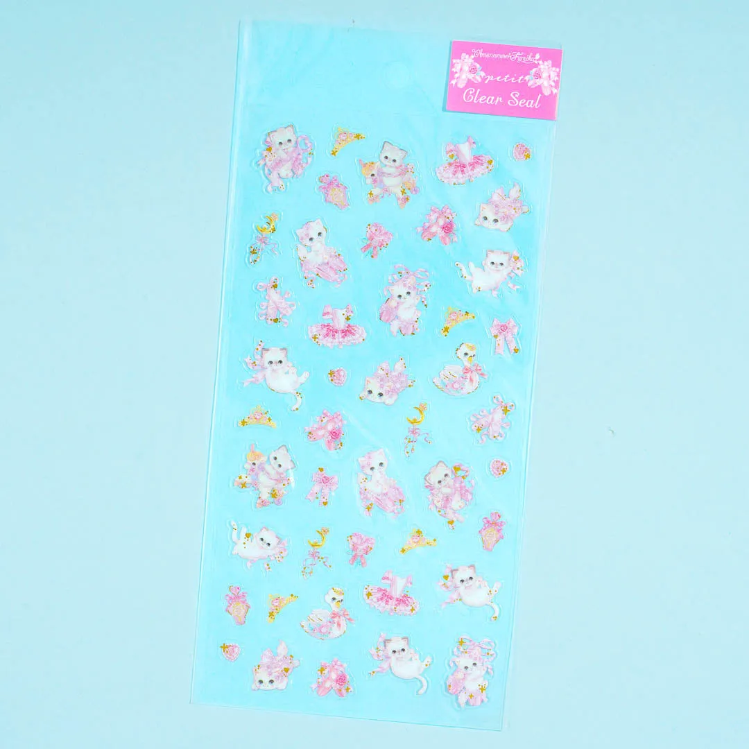 Amenomori Fumika Ribbony Kitty Stickers